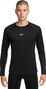 Maillot Manches Longues Thermique Nike Pro Warm Noir Homme