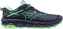 Chaussures Trail Mizuno Wave Mujin 10 Bleu/Vert Homme