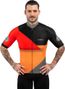 Maillot vélo manches courtes homme Cyclisme M2 California Orange Vif