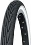 Filo tubolare Michelin City Junior da 20 '' (ETRTO 406) tubolare nero bianco