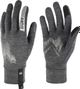 Buff Dryflx Long Gloves, Gray/Black