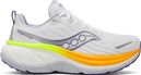 Saucony Hurricane 25 hardloopschoenen wit/oranje dames
