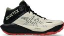 Zapatillas Trail Asics Gel-Trabuco MT GTX Beige/Negro/Rojo Mujer