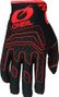 Coppia di guanti O'Neal SNIPER ELITE Nero/Rosso