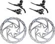 Formula Brakeset Cura Black 2019 with 2 disc 203 mm