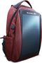 Sunslice Zenith Sac à Dos Solaire Rouge pour Vélo  Voyage et Utilisation Quotidienne