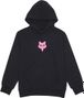 Sudadera <p>con</p>capucha Fox Legacy Kids Negra/Rosa