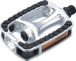 Pédales Union SP-2811 9/16 Aluminium Aluminium Anti-Slip Silver (carte)
