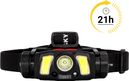 Lampe frontale 2 en 1  vélo HYBRIDE600 - Rechargeable / 300 lumens