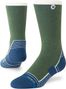 Calcetines Stance Swamp Hike Light Crew verde/azul