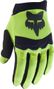 Fox Dirtpaw Junior Long Gloves Fluo Yellow