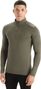 Baselayer 1/2 zip Icebreaker Merino 200 Oasis Vert Homme