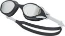 Occhialini da nuoto Nike Swim Flex Fusion Pro a specchio Nero/Bianco