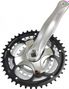 PEDALIER VTT TRIPLE 42-34-24D L170 ALU 7/8V (AXE CARRE 122MM)