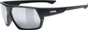 Uvex Sportstyle 238 Nero/Argento Specchio