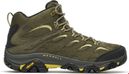 Merrell Moab 3 Mid Gore-Tex Men's Hiking Shoes, Green