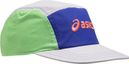 Cappellino Asics 5 Panel Paris Bianco/Blu/Verde