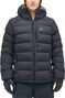 Chaqueta de plumón Haglöfs Rosson Down Hood negra para hombre