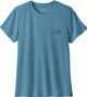 T-Shirt Technique Patagonia Cap Cool Trail Bleu Femme
