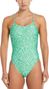 Nike Swim Hydrastrong Multi Print Donna 1-Piece Swimsuit Green