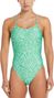 Maillot de bain 1 pièce Nike Swim Hydrastrong Multi Print Vert Femme