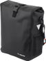 Sacoche de vélo simple 15 à 20 litres avec bandoulière noire réfléchissante imperméable