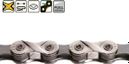 KMC X8 Chain 96 Links Silver Dark Grey