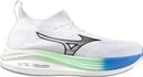 Mizuno Neo Zen Hardloopschoenen Wit/Blauw/Groen Heren