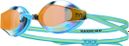 Tyr Black Ops 140 EV Mirrored Orange/Green Swim Goggles