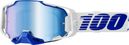 100% Armega Blue Mask / Mirror Blue Lens