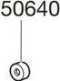 Thule 50640 Rondelle 20x4mm pour EuroRide-THULE