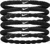 6 Nike Flex Hair Elastics Black