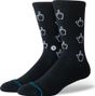 Stance Cursor Crew Socks - Black