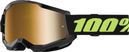 Maschera 100% Strata 2 Solar Eclipse / Lenti a specchio True Gold