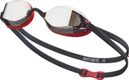 Occhialini da nuoto Nike Swim Legacy Mirrored Rosso/Nero