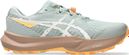 Asics Fuji Lite 6 Green/Orange Women's Trail Shoes