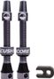 Valves Tubeless CushCore 55 mm Gris Titane