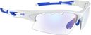 AZR Kromic Huez White Glasses - Blue Photochromic Lenses