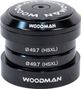 Woodman Auriculares Externos Axis HSA (49.7) XL Cannondale 1.5 'Negro