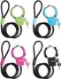 Pack de 4 menottes antivol câble Master Lock