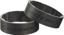 Entretoises de Direction Ritchey 1-1/8'' Carbone (x2) Noir
