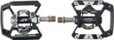 Par de pedales semiautomáticos SHIMANO XT PD-T8000 negros