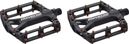 Pair of P Flat Dales Reverse Black One Black / Orange
