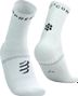 Chaussettes Compressport Pro Marathon Socks V2.0 Blanc 