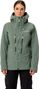 Dames Vaude Monviso 3L Waterdichte Jas Groen