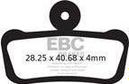 Ebc - Plaquettes de Frein Avid Xo/Sram Guide Métallique