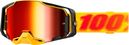 100% Armega Tetsu Goggles / Mirror Red Lens
