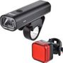 Kit d'éclairage à Led pour vélo rechargeable par USB 400/40 Lumen