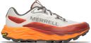 Merrell Agility Peak 6 Men's Trail Running Shoes, Beige/Orange