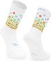 Chaussettes Vertical Mountain Festive Energy Blanc/Bleu